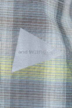 Dry Check Open SS Shirt- Grey -Modish Attire Store And Wander Dry Check Open SS Shirt Grey 5744183155 020 07