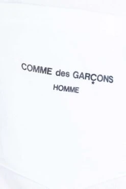 Cotton Jersey LS T-Shirt - White -Modish Attire Store Comme Des Garcons Homme Cotton Jersey LS T Shirt White HM T102 3 06