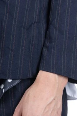 Stripe Jacket - Navy -Modish Attire Store Comme Des Garcons Homme Deux Stripe Jacket Navy DM J031 1 06