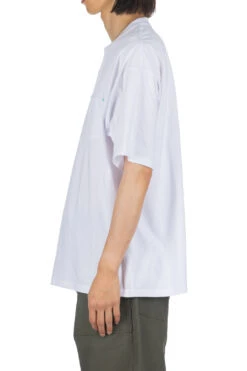 Studded Pocket Tee - White -Modish Attire Store DISCOVERED Studded Pocket Tee White CU 10 WHT 03