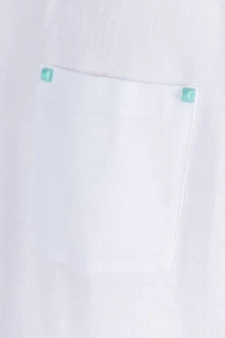 Studded Pocket Tee - White -Modish Attire Store DISCOVERED Studded Pocket Tee White CU 10 WHT 05