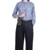 Carlyle Pant- Navy Linen Twill