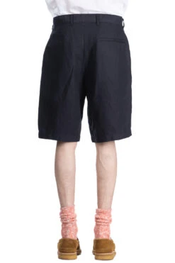 Sunset Short - Navy Linen Twill -Modish Attire Store Engineered Garments Sunset Short Navy Linen Twill 24S1E001 ET027 ta 2004