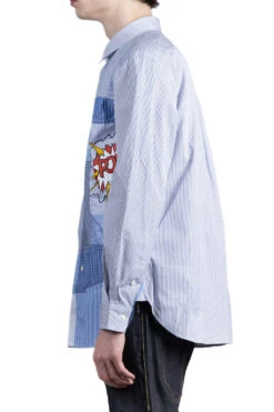 Junya X Roy Lichtenstein Patch Work Shirt -Modish Attire Store Junya Watanabe MAN Junya x Roy Lichtenstein Patch Work Shirt WK B003 051 03