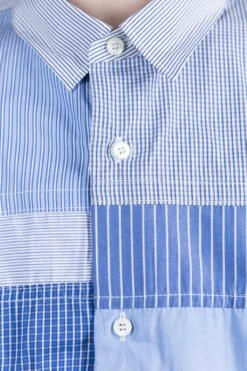 Junya X Roy Lichtenstein Patch Work Shirt -Modish Attire Store Junya Watanabe MAN Junya x Roy Lichtenstein Patch Work Shirt WK B003 051 06