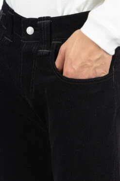 X Levi's Rolled Cuffs Pants - Black -Modish Attire Store Junya Watanabe MAN x Levis Rolled Cuffs Pants Black WL P910 05