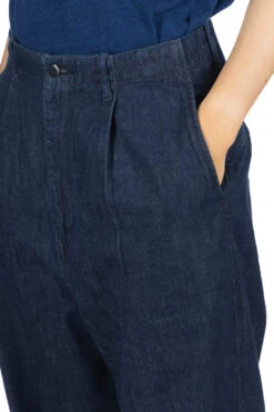 11.5oz Denim High Waist NIME Pants - One Wash -Modish Attire Store Kapital 115oz Denim High Waist NIME Pants One Wash EK 1087 ac 05 m