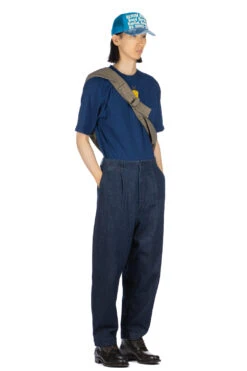 11.5oz Denim High Waist NIME Pants - One Wash -Modish Attire Store Kapital 115oz Denim High Waist NIME Pants One Wash EK 1087 ac 07 m