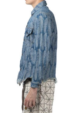 12oz MAGPIE Denim 3rd JKT - Light -Modish Attire Store Kapital 12oz MAGPIE Denim 3rd JKT Light K2403LJ018 TAN noe 03 m