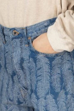 12oz MAGPIE Denim 5P Shorts - Light -Modish Attire Store Kapital 12oz MAGPIE Denim 5P Shorts Light K2403SP012 TAN noe 15 m