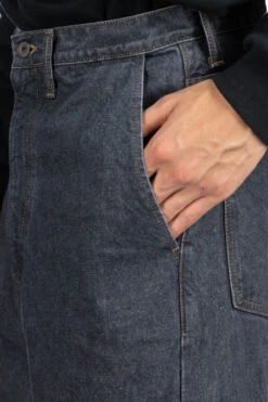 14oz BLKxECR Denim PORT Baggy Pants -Modish Attire Store Kapital 14oz BLKxECR Denim PORT Baggy Pants K2309LP032 ta 08 m