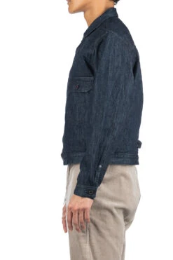 14oz Denim 1st JKT (BLK-Thread) -Modish Attire Store Kapital 14oz Denim 1st JKT BLK Thread K2309LJ027 ta 03 m