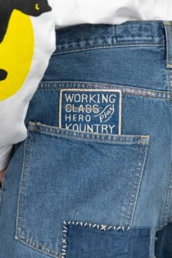 14oz Denim PORT Baggy Pants (HIPPIE-Champetre Remake) -Modish Attire Store Kapital 14oz Denim PORT Baggy Pants HIPPIE Champetre Remake K2309LP035 PRO 39 m