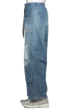 14oz Denim W-Knee EASY Baggy Pants - DIXIE LUMBER Remake -Modish Attire Store Kapital 14oz Denim W Knee EASY Baggy Pants DIXIE LUMBER Remake K2311LP144 PRO VIV 03 m