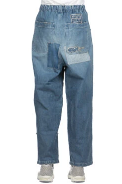 14oz Denim W-Knee EASY Baggy Pants - DIXIE LUMBER Remake -Modish Attire Store Kapital 14oz Denim W Knee EASY Baggy Pants DIXIE LUMBER Remake K2311LP144 PRO VIV 04 m