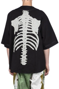 16/-Densed Jersey Baseball Shirt (BONE) - Black -Modish Attire Store Kapital 16 Densed Jersey Baseball Shirt BONE Black EK 1639SC 14 m