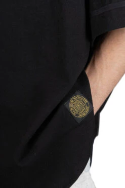 16/-Densed Jersey Baseball Shirt (BONE) - Black -Modish Attire Store Kapital 16 Densed Jersey Baseball Shirt BONE Black EK 1639SC 16 m