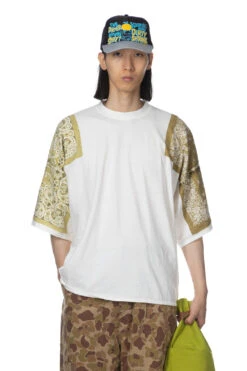 18.5/-Jersey Bandana HUGE T (Botanical) - Light Khaki
