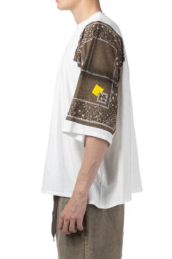 18.5/-Jersey Bandana HUGE T (PECKISH RAINBOWY) - Brown Khaki -Modish Attire Store Kapital 185 Jersey Bandana HUGE T PECKISH RAINBOWY Brown Khaki K2404SC172 BRK 03 m