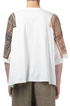 18.5/-Jersey Bandana HUGE T (PECKISH RAINBOWY) - Brown Khaki -Modish Attire Store Kapital 185 Jersey Bandana HUGE T PECKISH RAINBOWY Brown Khaki K2404SC172 BRK 04 m