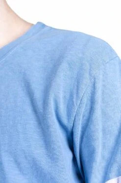 18.5 Jersey HIPPIE Long Sleeve T - Blue -Modish Attire Store Kapital 185 Jersey HIPPIE Long Sleeve T Blue K2104LC107 BL 16 m