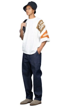 18.5/-Jersey HUGE-T (Pennant Surfers 1969) - Brown -Modish Attire Store Kapital 185 Jersey HUGE T Pennant Surfers 1969 Brown K2205SC138 BR 16 m