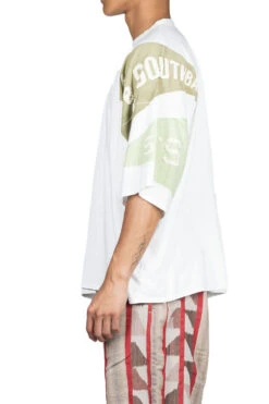 18.5/-Jersey HUGE-T (Pennant Surfers) - L. Green -Modish Attire Store Kapital 185 Jersey HUGE T Pennant Surfers L Green K2204SC088 LGR 03 m