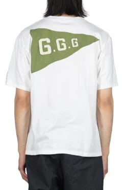 20/-Jersey Crew T (CONIFER & G.G.G.) - White -Modish Attire Store Kapital 20 Jersey Crew T CONIFER GGG White K2304SC127 04 m