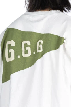 20/-Jersey Crew T (CONIFER & G.G.G.) - White -Modish Attire Store Kapital 20 Jersey Crew T CONIFER GGG White K2304SC127 06 m