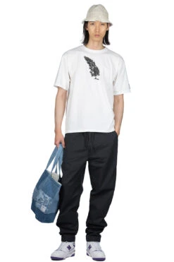 20/-Jersey Crew T (CONIFER & G.G.G.) - White -Modish Attire Store Kapital 20 Jersey Crew T CONIFER GGG White K2304SC127 08 m