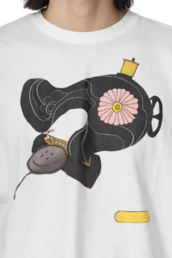 20/-Jersey Crew Tee (MISHIN MAX) - White -Modish Attire Store Kapital 20 Jersey Crew Tee MISHIN MAX White K2209SC009 24 m