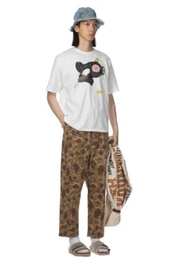 20/-Jersey Crew Tee (MISHIN MAX) - White -Modish Attire Store Kapital 20 Jersey Crew Tee MISHIN MAX White K2209SC009 26 m