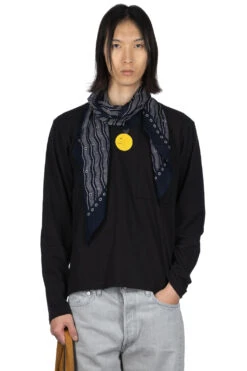 20/-Jersey Crewneck LS Tee (CONEYBOWY) - Black