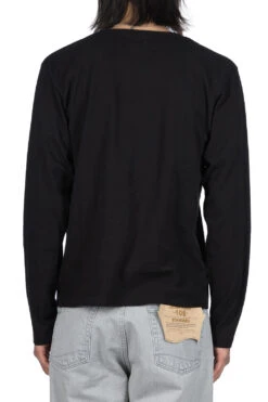 20/-Jersey Crewneck LS Tee (CONEYBOWY) - Black -Modish Attire Store Kapital 20 Jersey Crewneck LS Tee CONEYBOWY Black K2303LC089 BLK noe 04 m