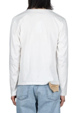 20/-Jersey Crewneck LS Tee (CONEYBOWY) - White -Modish Attire Store Kapital 20 Jersey Crewneck LS Tee CONEYBOWY White K2303LC089 WH 04 m