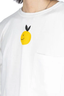 20/-Jersey Crewneck LS Tee (CONEYBOWY) - White -Modish Attire Store Kapital 20 Jersey Crewneck LS Tee CONEYBOWY White K2303LC089 WH 05 m