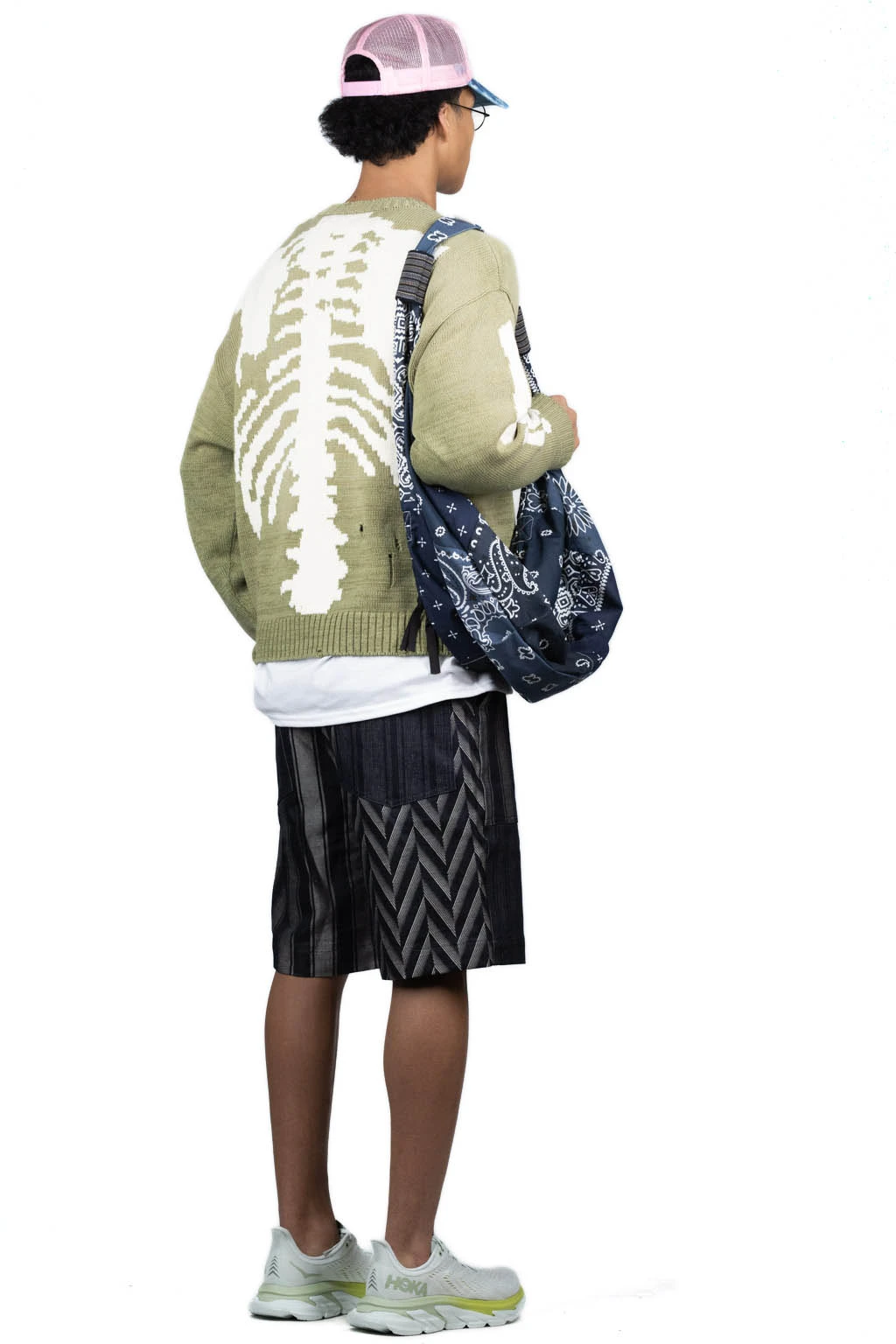 Front Page 9 Front Page -Modish Attire Store Kapital 5G Cotton Knit BONE Crew Sweater Khaki EK 1077KN KHA 09 m