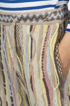 7G Knit GAUDY SWT Pants - Yellow -Modish Attire Store Kapital 7G Knit GAUDY SWT Pants Yellow K2203KN042 YEL noe 24 m