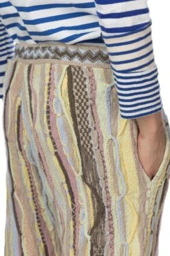 7G Knit GAUDY SWT Pants - Yellow -Modish Attire Store Kapital 7G Knit GAUDY SWT Pants Yellow K2203KN042 YEL noe 26 m