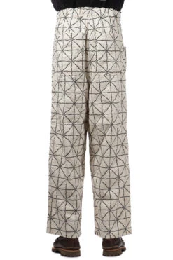 8oz Color Denim FOLD DOJO W-Knee EASY Baggy Pants - Natural -Modish Attire Store Kapital 8oz Color Denim FOLD DOJO W Knee EASY Baggy Pants Natural K2403LP046 NAT noe 04 m