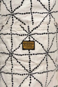 8oz Color Denim FOLD DOJO W-Knee EASY Baggy Pants - Natural -Modish Attire Store Kapital 8oz Color Denim FOLD DOJO W Knee EASY Baggy Pants Natural K2403LP046 NAT noe 06 m