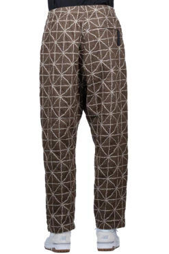 8oz Color Denim FOLK-DOJO Sashiko EASY Pants - Brown -Modish Attire Store Kapital 8oz Color Denim FOLK DOJO Sashiko EASY Pants Brown K2209LP008 BR noe 10 m