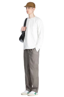 AMUSE Knit Pocket LS Tee - White -Modish Attire Store Kapital AMUSE Knit Pocket LS Tee White EK 1411LCA WH 07 m