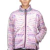 ASHLAND Stripe & BONE Fleece Zip Blouson - Pink