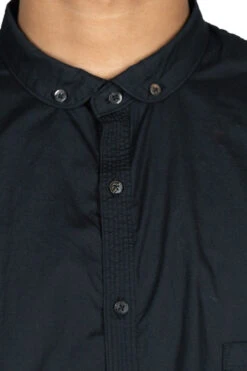 Broad Cloth Button Down GIANT Shirt - Black -Modish Attire Store Kapital Broad Cloth Button Down GIANT Shirt Black EK 1294BLK n 26 m