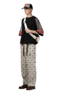 Burn-Out Jersey Raglan HUGE T (Virgin Mary) - Black -Modish Attire Store Kapital Burn Out Jersey Raglan HUGE T Virgin Mary Black EK 1254SCA BLK 07 m