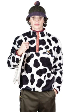 COW Fleece Pullover - White
