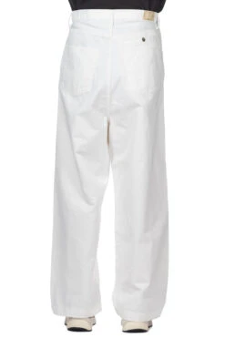 Chino PORT Baggy Pants - White -Modish Attire Store Kapital Chino PORT Baggy Pants White K2403LP034 WH ac 14 m