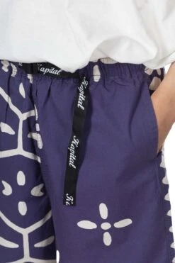 Combed Burberry Homongo Cross Easy Shorts - Navy -Modish Attire Store Kapital Combed Burberry Homongo Cross Easy Shorts Navy K2105SP153 NV 24 m