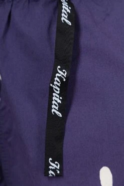 Combed Burberry Homongo Cross Easy Shorts - Navy -Modish Attire Store Kapital Combed Burberry Homongo Cross Easy Shorts Navy K2105SP153 NV 25 m